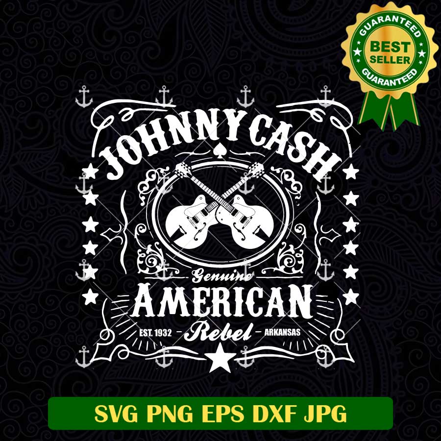 Johnny Cash American Country Music SVG, Johnny Cash SVG, Country Music ...