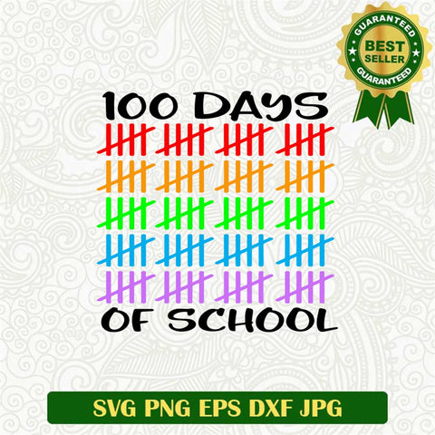 100 Days Of School Count Svg