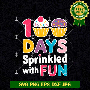 100 Days Sprinkled With Fun SVG