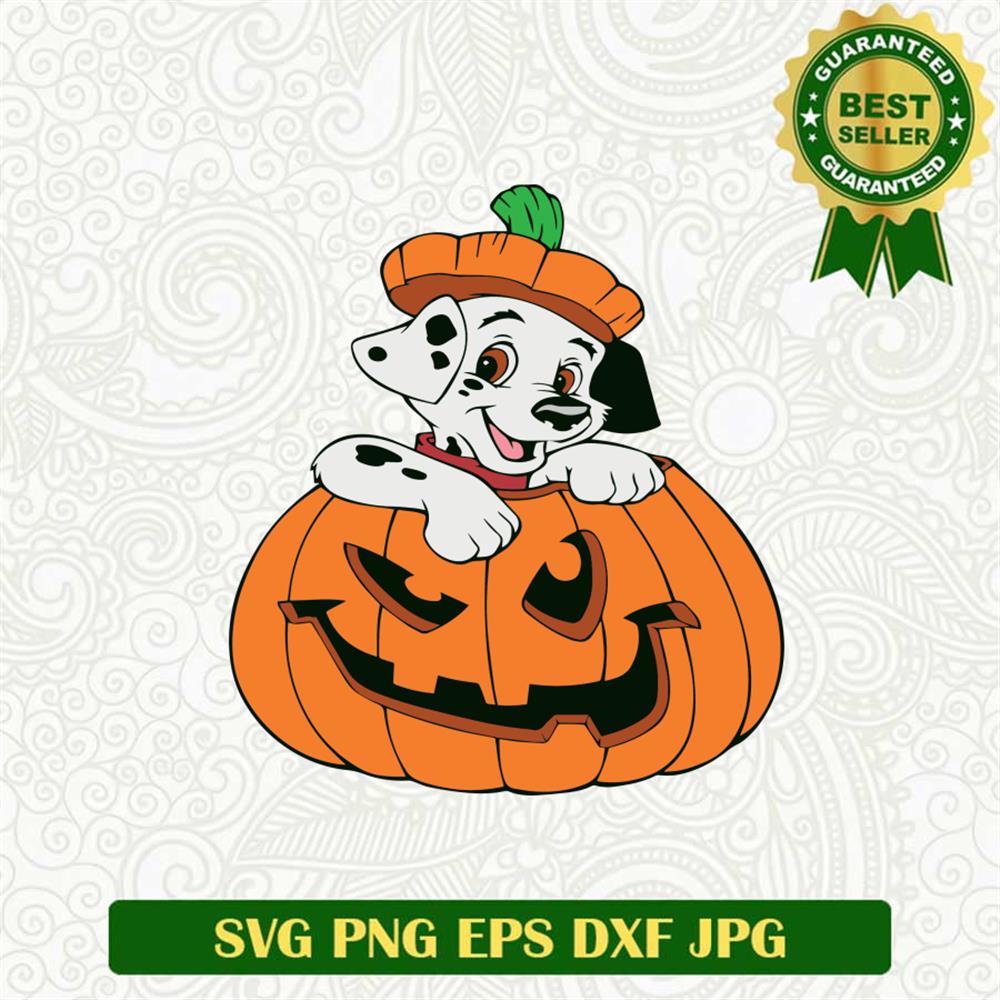 101 Dalmatians pumpkin SVG
