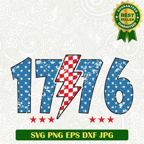 1776 4th of July America SVG, 1776 SVG, 4th of July SVG PNG cricut