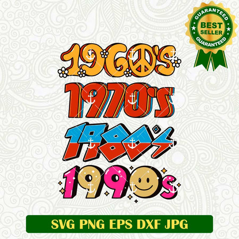 1960's 1990's Style SVG