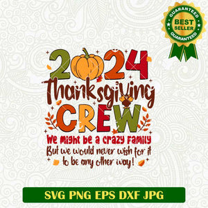 2024 Thanksgiving Crew SVG