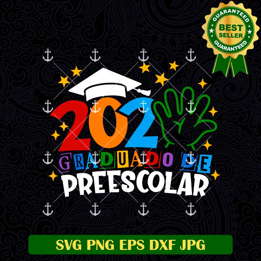 2025 Graduado de Preeescolar SVG