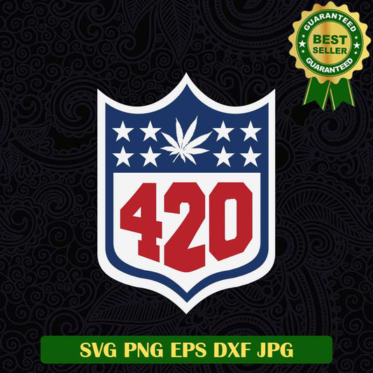 420 Cannabis NFL Logo SVG