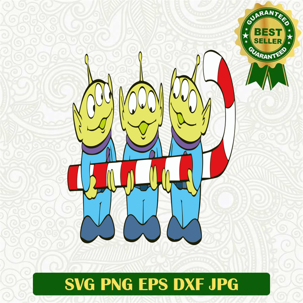 ALien Toy Story Christmas Svg