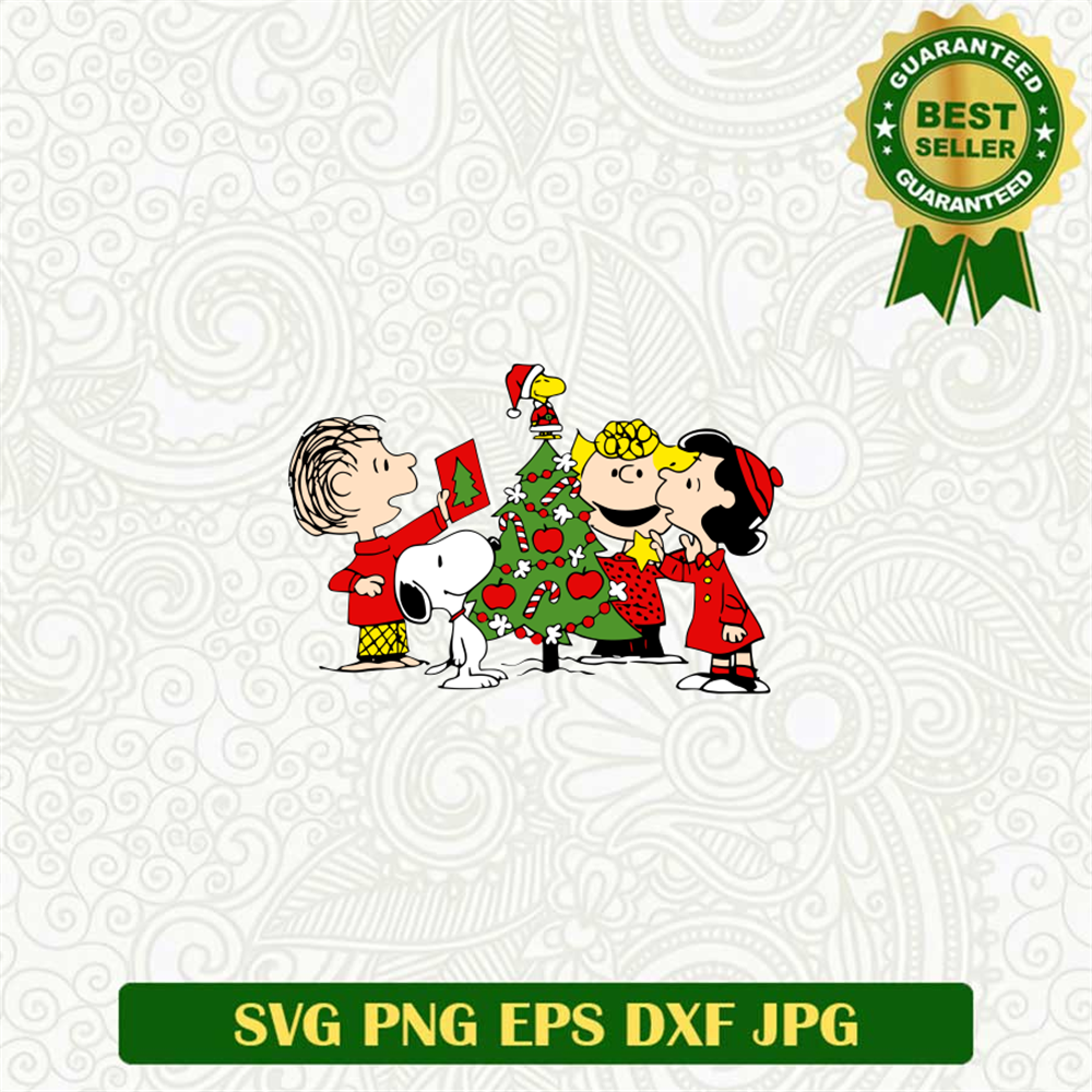 A Charlie Brown Christmas And Friends SVG