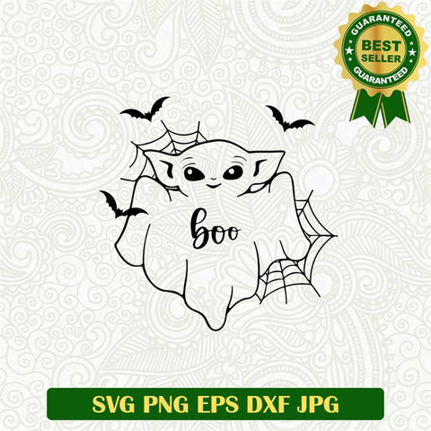 Adorable Baby Yoda Svg