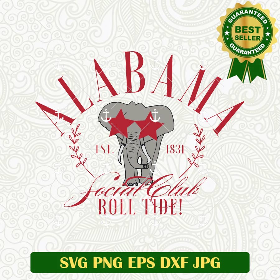 Alabama Social Club Roll Tide SVG