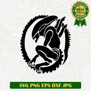 Alien Svg Cut File