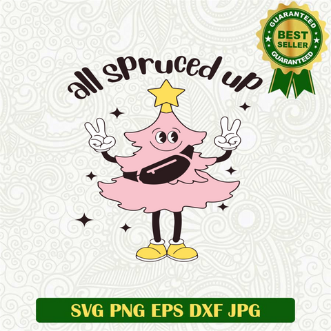 All Spruced Up Christmas Tree SVG