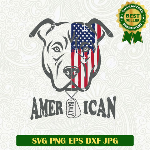 Amer Ican Dog American Flag SVG, Dog 4th of July SVG PNG