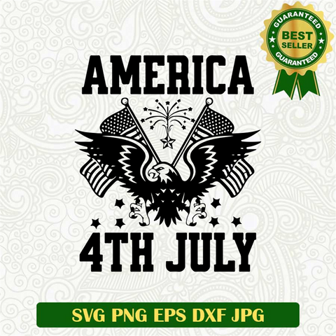 America 4th of July Svg