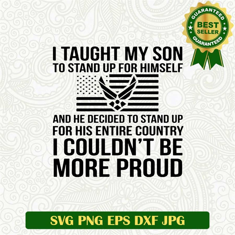 America Air Force Quotes Svg