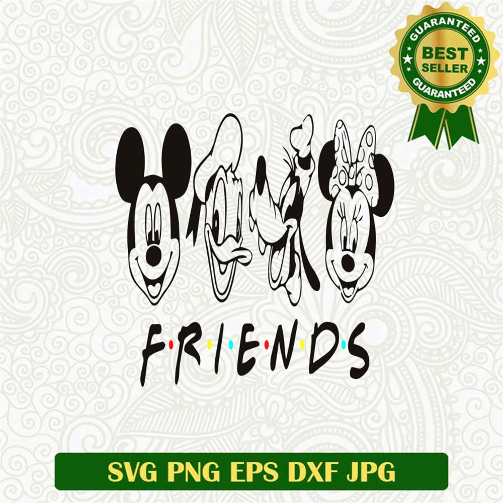 Animated Disney Squad Svg