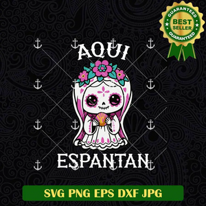 Aqui Espantan SVG