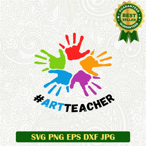 Art Teacher Doodle Svg