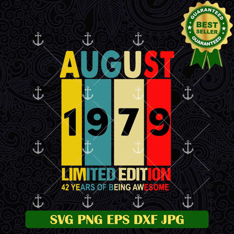 August 1979 Limited Edition SVG