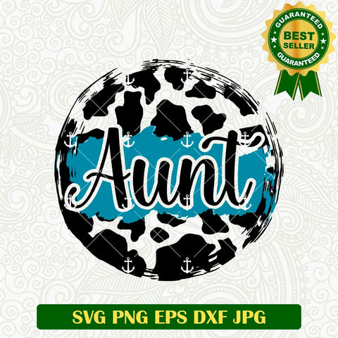 Aunt Cheetah Print SVG