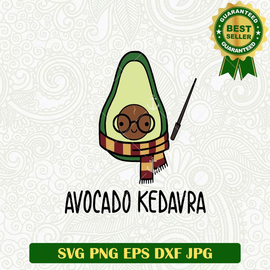 Avocado Kedavra Harry Potter SVG