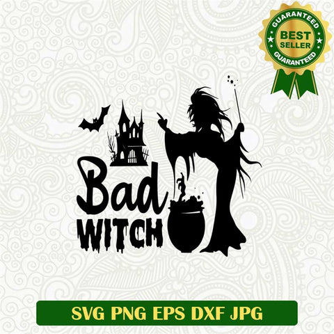 Bad witch svg cut file