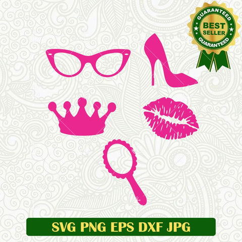 Barbie Make up Set SVG