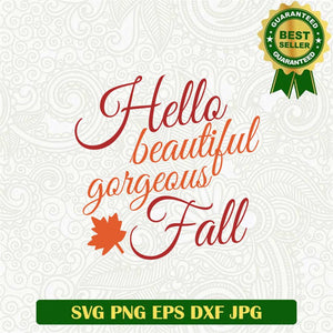 Beautiful Fall SVG