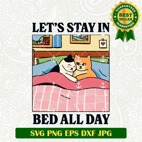 Bed All Day SVG