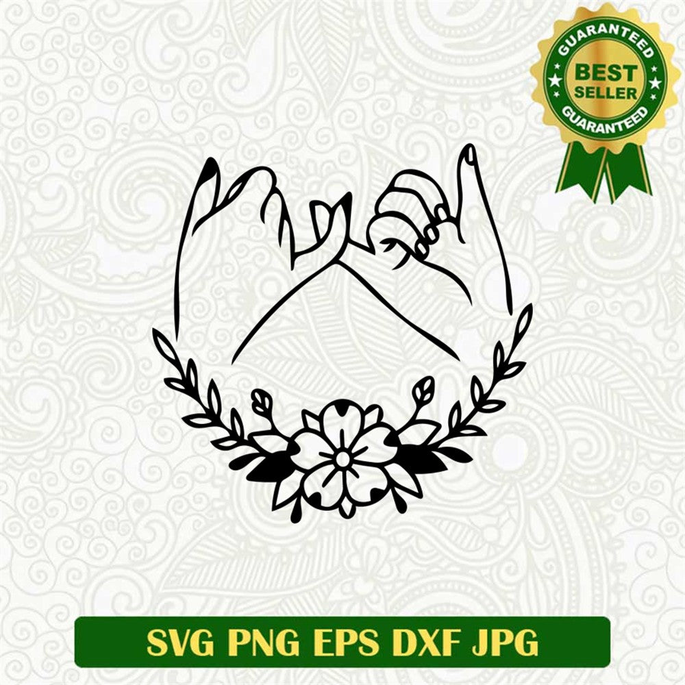 Best Friend hold hand Svg