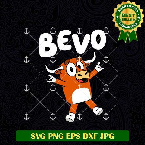 Bevo Bluey SVG