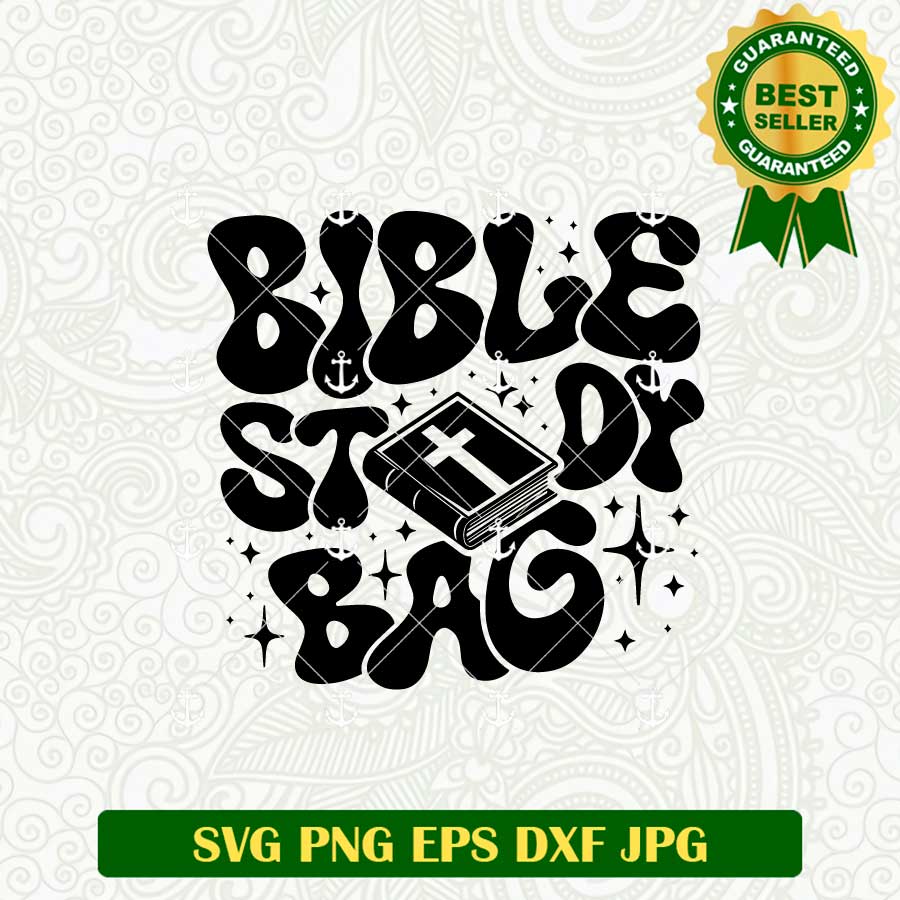 Bible Study Bag SVG