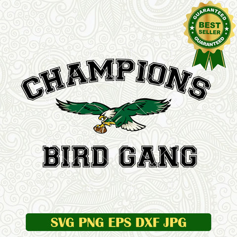 Bird Gang Champions Eagles SVG