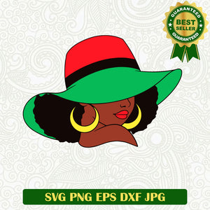 Black Africa Woman Juneteenth SVG, Black Woman SVG, Juneteenth SVG PNG