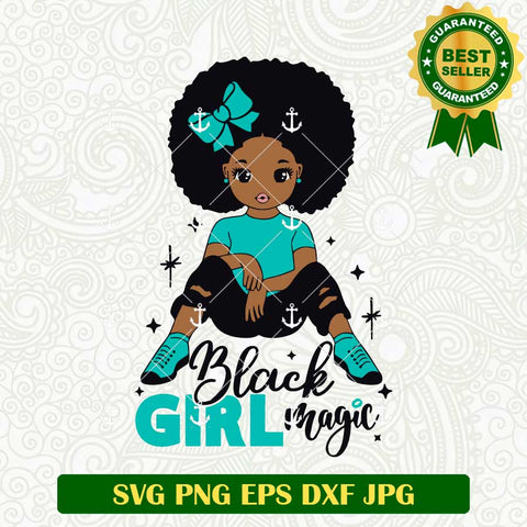 Black Girl Magic SVG PNG
