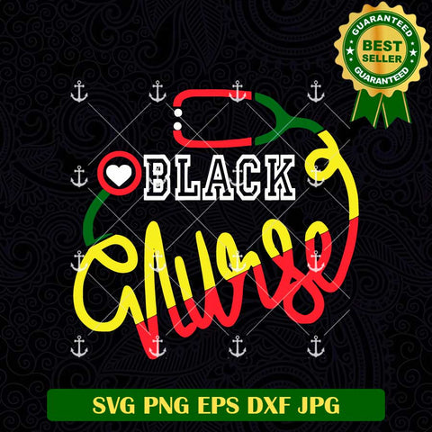 Black Nurse SVG