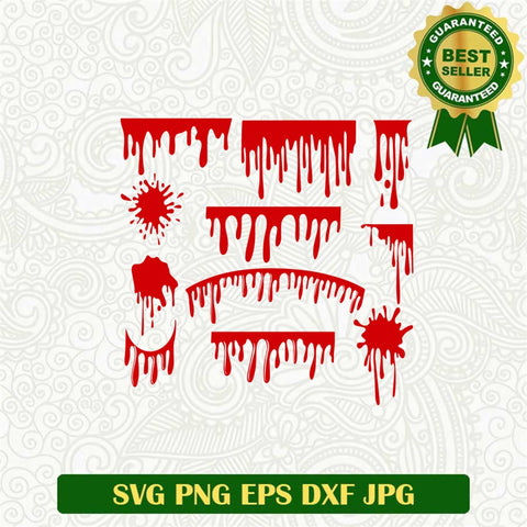 Bloody Drip Design Svg