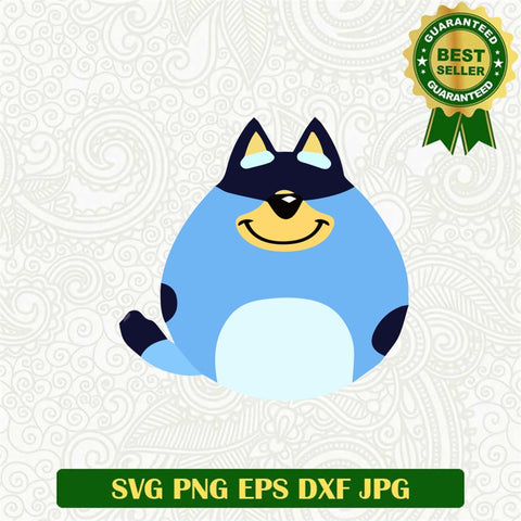 Bluey Easter Svg