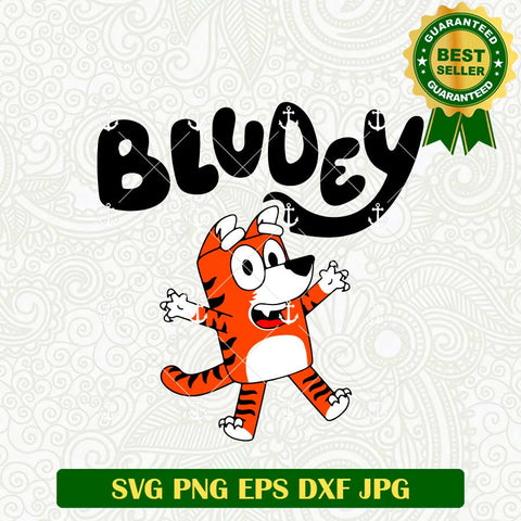 Bluey Who dey SVG