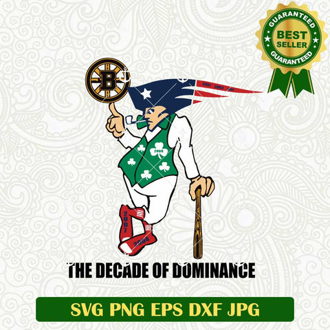 Boston The Decade Of Dominance SVG