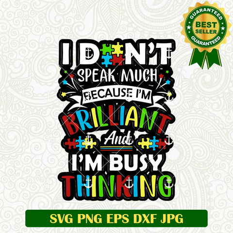 Brilliant But Thinking SVG