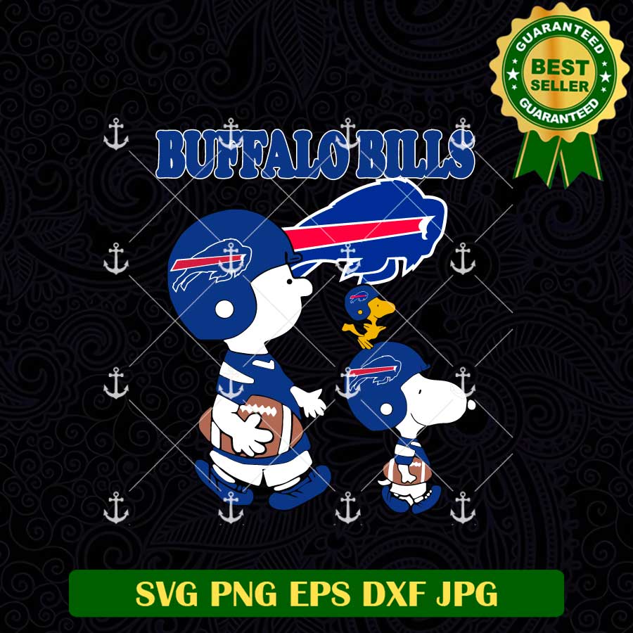 Buffalo Bills Snoopy Peanuts SVG