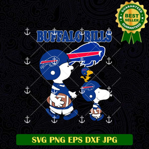 Buffalo Bills Snoopy Peanuts SVG