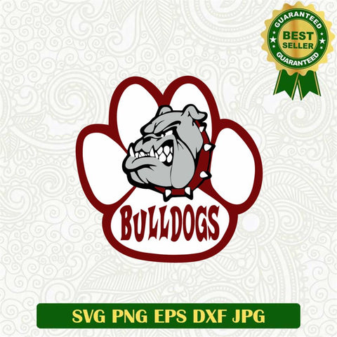 Bulldog Face SVG