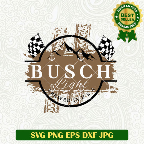 Busch Light Beer Pit Race SVG