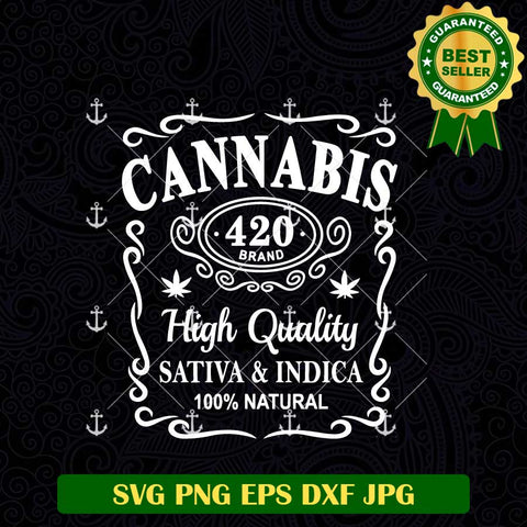 Cannabis 420 Natural SVG