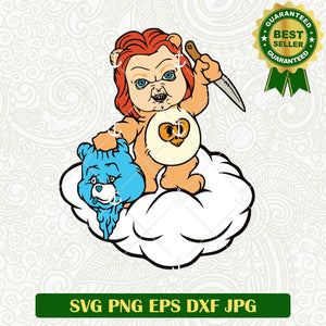 Care Bear Chucky Horror SVG