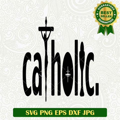 Catholic Jesus Cross SVG