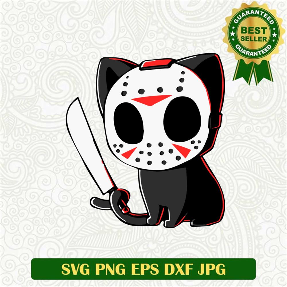 Cats Jason voorhees SVG
