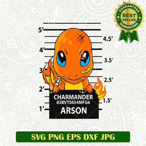 Chamander Criminal Pokemon SVG