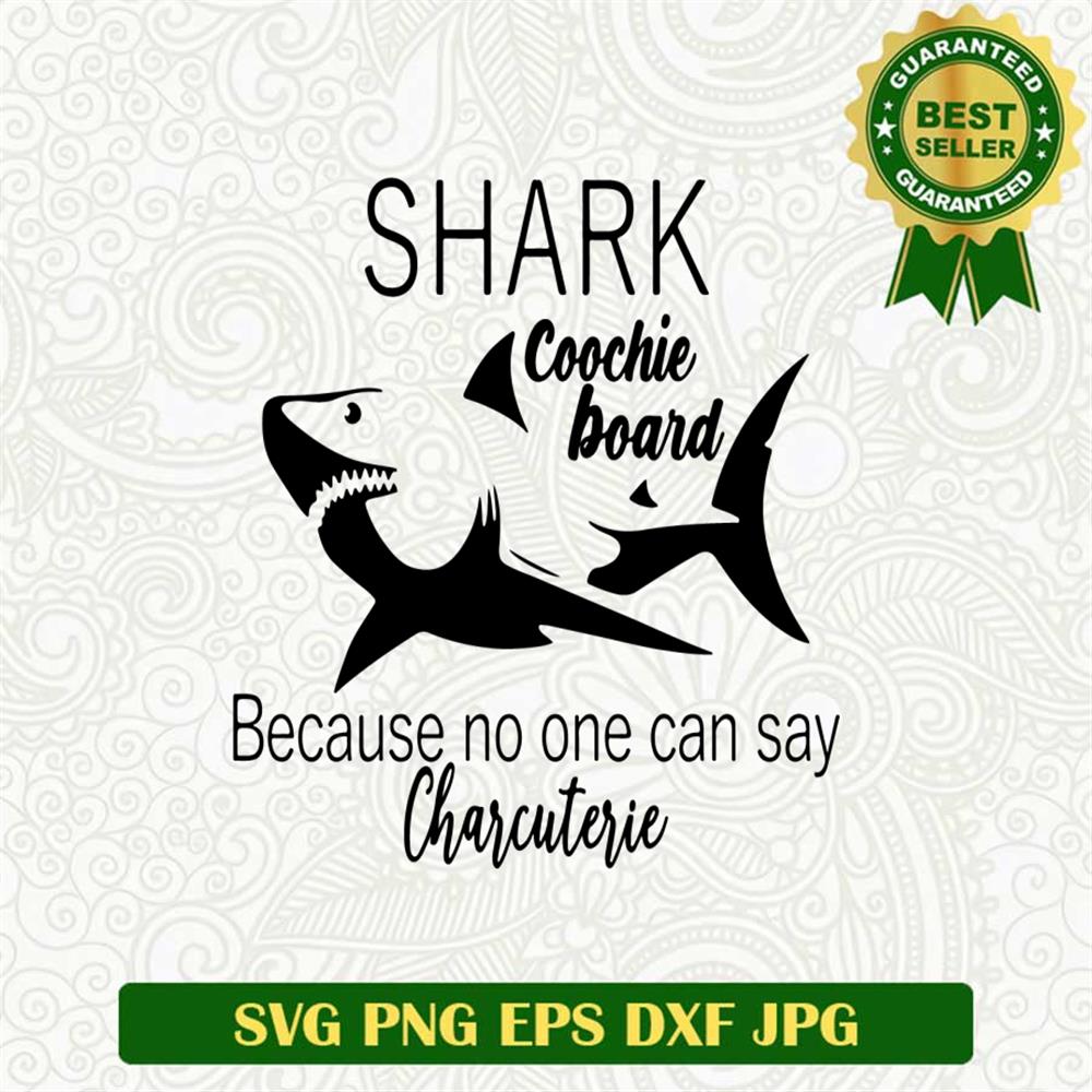 Charcuterie Shark SVG